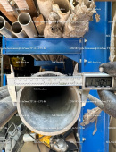ХН45Ю труба бесшовная ф114х5мм, ТУ 14-3-1371-86